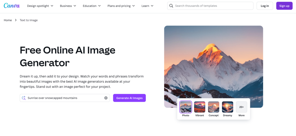 Canva AI